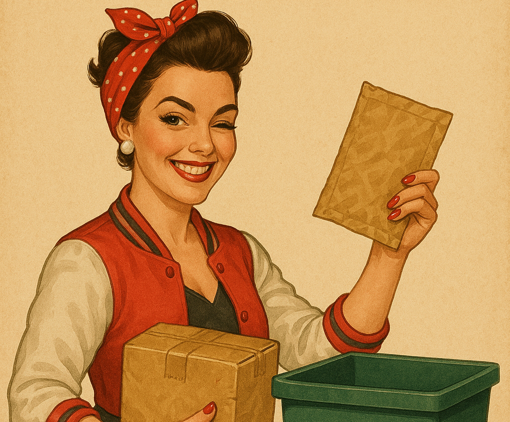 Emballages recyclés